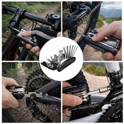 Zestaw kluczy rowerowych 16w1 - kompaktowy multitool