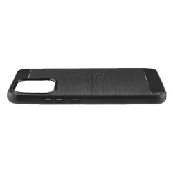 Etui Bumper Carbon LUX na telefon OPPO A6 Pro 5G CPH2781 czarne
