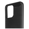 Etui Bumper Carbon LUX na telefon OPPO A6 Pro 5G CPH2781 czarne