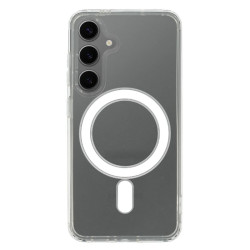 Etui MagSafe ACRYLIC na telefon Samsung Galaxy S24 FE 5G S721 bezbarwne