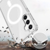 Etui MagSafe ACRYLIC na telefon Samsung Galaxy S24 FE 5G S721 bezbarwne