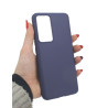 Etui Jelly Case na telefon Xiaomi 12T 5G / 12T Pro 5G granatowe MATT