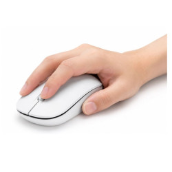 Myszka bezprzewodowa biała BG14 do laptopa