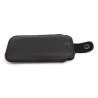 Etui Kieszonka ECO 10 na telefon Apple iPhone 5 5S SE / myPhone Halo 3 LTE / Maxcom MM142 MM428 czarne z zapięciem