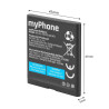 Oryginalna bateria BS-35 do myPhone Rumba 2 | 800 mAh