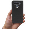 Etui Smart Magnet na telefon LG K41S K410 / K51S K510 czarne