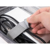 Organizer na kable saszetka podróżna etui torba do akcesoriów elektronicznych 19x13cm