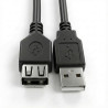 Przedłużacz USB-A 2.0 1.5m - Plug & Play bez sterowników