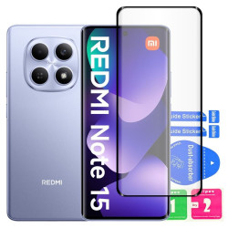 Szkło hartowane 9H Redmi Note 15 5G / 4G - zagięte 6D
