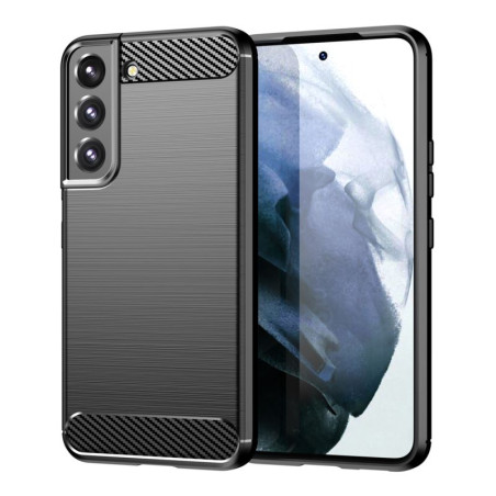 Etui Bumper Carbon Lux na telefon Samsung Galaxy S22 S901 czarne