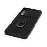 Etui Pancerne CAMSHIELD Ring na telefon Samsung Galaxy S23 S911 czarne