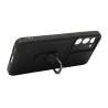 Etui Pancerne CAMSHIELD Ring na telefon Samsung Galaxy S23 S911 czarne