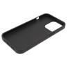 Etui Jelly Case na telefon Apple iPhone 13 Pro A2638 czarne MATT
