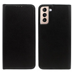 Etui Smart Magnet na telefon Samsung Galaxy S21+ 5G G996 czarne