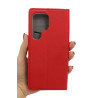 Etui Smart Magnet na telefon Samsung Galaxy S24 Ultra 5G S928 czerwone