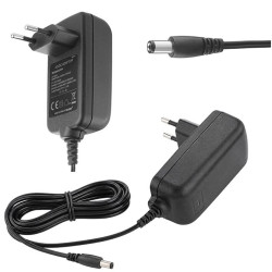 Zasilacz impulsowy 12V 2A - wtyk DC 2.5/5.5 | 24W