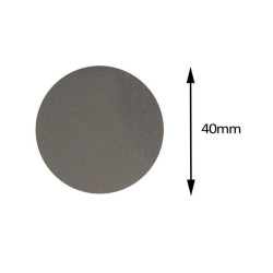 Blaszka do uchwytu magnetycznego 40mm czarna