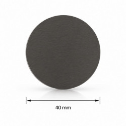Blaszka do uchwytu magnetycznego 40mm czarna