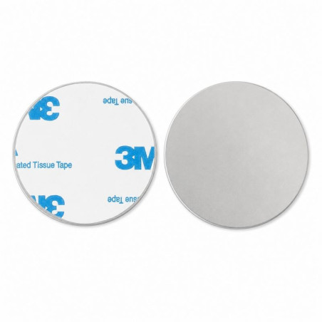 Blaszka do uchwytu magnetycznego 40mm srebrna
