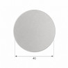 Blaszka do uchwytu magnetycznego 40mm srebrna