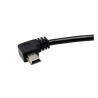 Kabel USB - mini USB 1m kątowy | Szybka wysyłka 24h