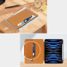 ETUI LEATHER CASE PEN na tablet Apple iPad Air 11 8 gen M4 2026 / 7 gen M3 2025 / 6 gen M2 2024 / 5 gen 2022 / 4 gen 2020 brązow