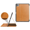 ETUI LEATHER CASE PEN na tablet Apple iPad Air 11 8 gen M4 2026 / 7 gen M3 2025 / 6 gen M2 2024 / 5 gen 2022 / 4 gen 2020 brązow