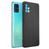 Etui Jelly Case na telefon Samsung Galaxy A51 A515 czarne MATT