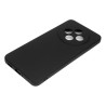 Etui Silicon Case na telefon OPPO Reno 12F 5G / 12FS 5G CPH2637 czarne MATT