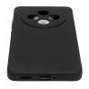 Etui Silicon Case na telefon OPPO Reno 12F 5G / 12FS 5G CPH2637 czarne MATT