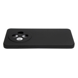 Etui Silicon Case na telefon OPPO Reno 12F 5G / 12FS 5G CPH2637 czarne MATT