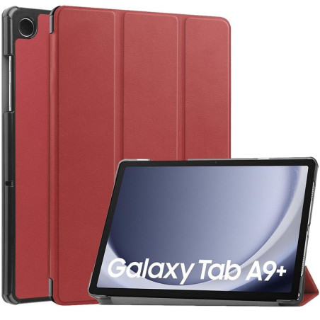 ETUI SMARTCASE na tablet Samsung Galaxy Tab A11+ WiFi X230 5G X236 / A9+ WiFi X210 5G X216 11" cali czerwone