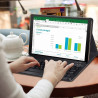 Etui z klawiaturą BT na tablet Huawei MediaPad T5 10 cali AGS2-W09 AGS2-L03 czarne