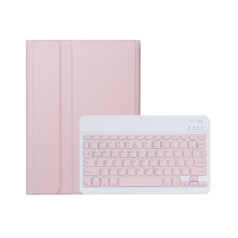 Etui z klawiaturą bluetooth na tablet Huawei MatePad 11.5 2023 BTK-W09 różowe