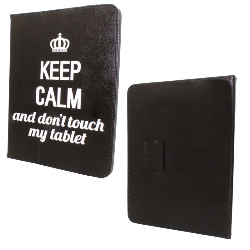Etui na tablet 10" cali UNIWERSALNE / T-Mobile T Tablet 5G TCL TAB iPad Samsung Lenovo Kruger&Matz EAGLE 1074 wzór keep calm