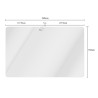 9H SZKŁO hartowane uniwersalne na tablet 10.4" / 10.36" 240x150mm