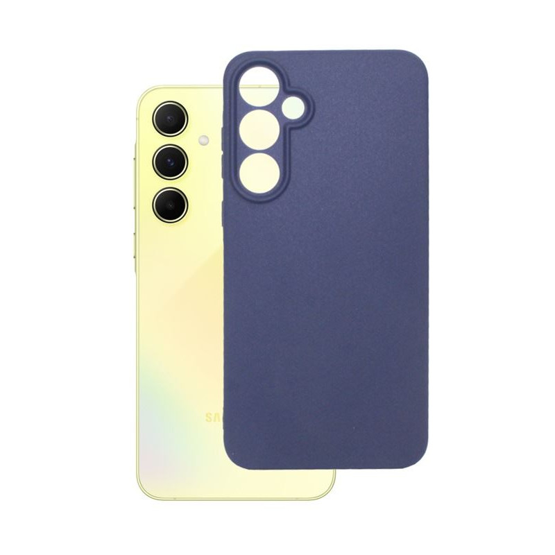 Etui Jelly Case na telefon Samsung Galaxy A55 5G A556 granatowe MATT