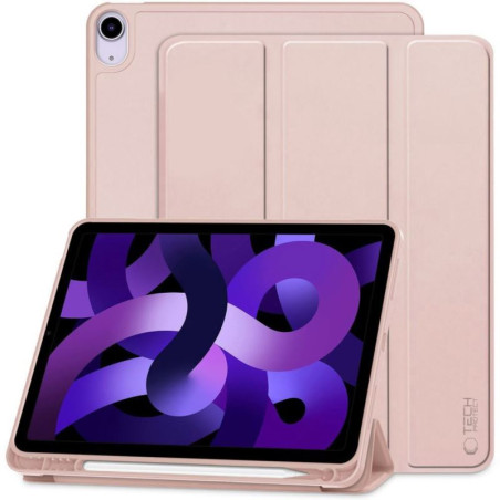 Etui TECH-PROTECT SMARTCASE PEN na tablet Apple iPad Air 11 8 M4 2026 / 7 M3 2025 / 6 M2 2024 / 5 2022 / 4 2020 różowe