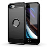 Etui Bumper Carbon LUX na telefon Apple iPhone 7 A1660 / 8 A1863 czarne