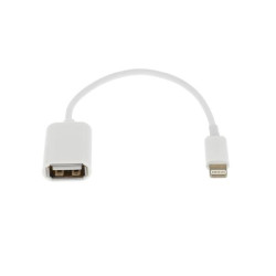 Adapter przejściówka Lightning do telefonu Apple iPhone 5 6 6+ 7 7+ 8 8+ USB HOST / USB OTG