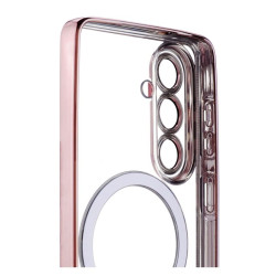 Etui Chrome MagSafe na telefon Samsung Galaxy S26 5G S942 różowe
