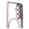 Etui Chrome MagSafe na telefon Samsung Galaxy S26 5G S942 różowe