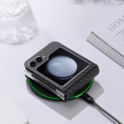 Etui DUXDUCIS Bril na telefon Samsung Galaxy Z Flip 6 5G F741 / Galaxy Z Flip 7 FE 5G F761 czarne