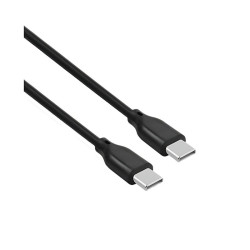 Kabel PD Power Delivery USB-C - USB-C 3m przewód wspierający szybkie ładowanie czarny