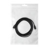 Kabel PD Power Delivery USB-C - USB-C 3m przewód wspierający szybkie ładowanie czarny