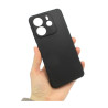 Etui Jelly Case na telefon Xiaomi Redmi Note 14 4G 24117RN76E czarne MATT