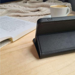 Etui Smart Magnet na telefon OPPO A6 4G / A6 5G / A6s 4G / A6s 5G / A6x 4G / A6x 5G / A6t 4G / A6t 5G / A6c 4G czarne