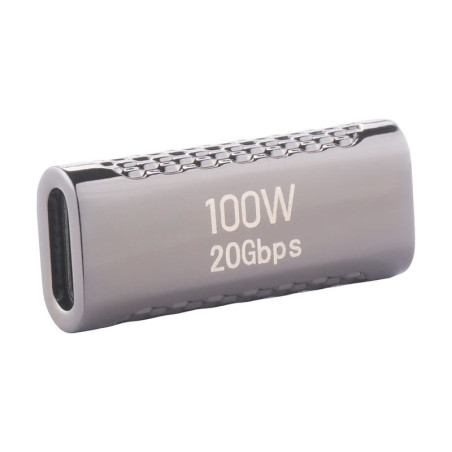 Adapter przejściówka USB-C żeński 100W 20Gbps