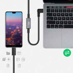 Adapter przejściówka USB-C żeński 100W 20Gbps