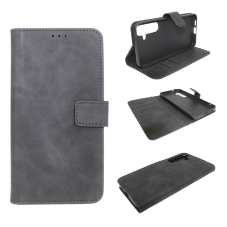 Etui Smart Leather na telefon Samsung Galaxy S25 5G S931 czarne
